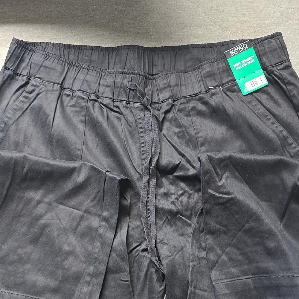 Buffalo Black Drawstring Pants